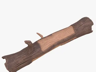  Cartoon snag 3D model