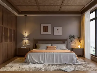 Bedroom 10 3D model