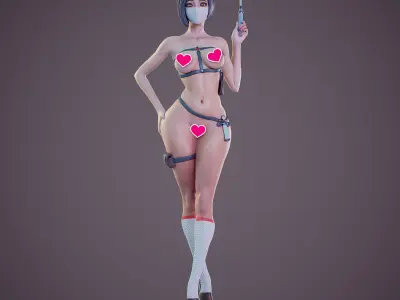 Sweet nurse - b 3D print model