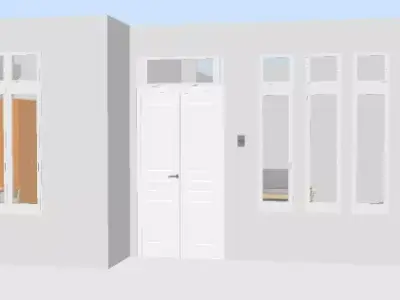 3d house plan  3D model