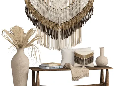 marame decor set01 3D model