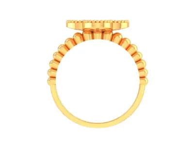 Delicate Ring - 6 3D print model