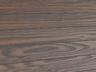 Dark Fine Grain Wood PBR Seamless Texture