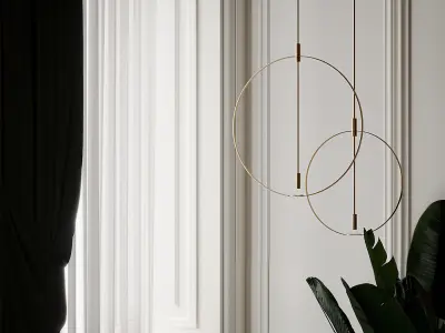 Delta Pendant Magnifier by Formafantasma 3D model