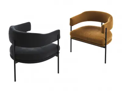 Isabella Chair 3D model