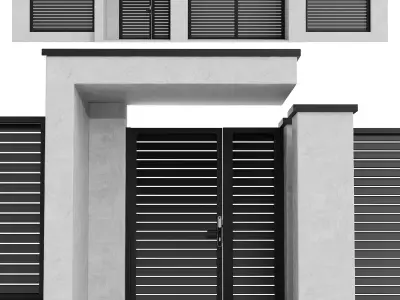Fencing 19 3D model