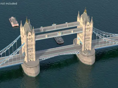  River Sightseeing Boat near Tower Bridge 