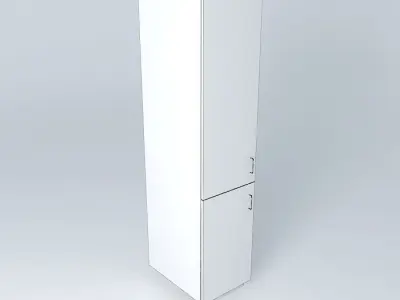 T1D2S tall cabinet Free 3D model