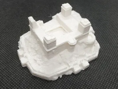 Castle of Diosgyor 3D print model