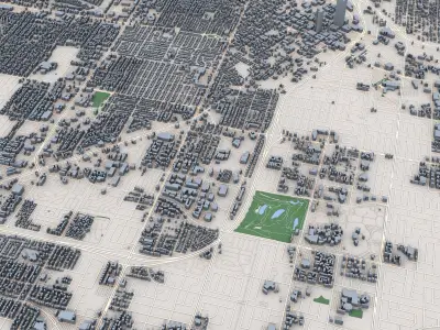 Las Vegas City Nevada USA 3D model