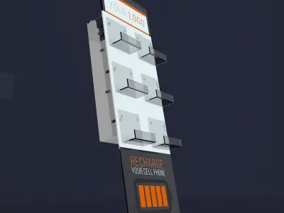 Toten Curvado 3D model