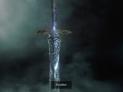 King Arthur Camelot Collection  3D Model Pack