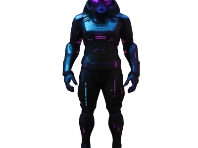 Cyber Warriors Collection 3D print model