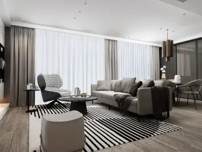 SPONSOR Download UE4 Realtime Interior Livingroom Ray tracing 3D model