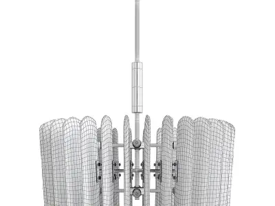 Arteriors Klaus Chandelier Low-poly 3D model