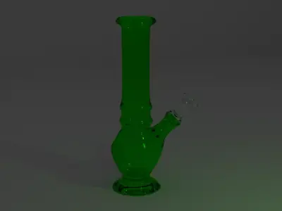 Bong device Free 3D model