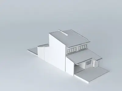 Terrace House 3D model purchase