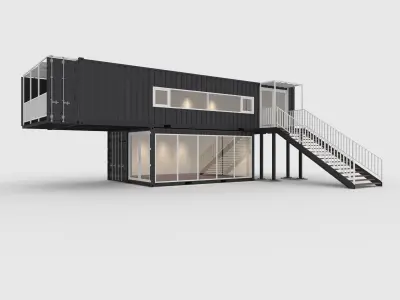 Container House 2 3D model