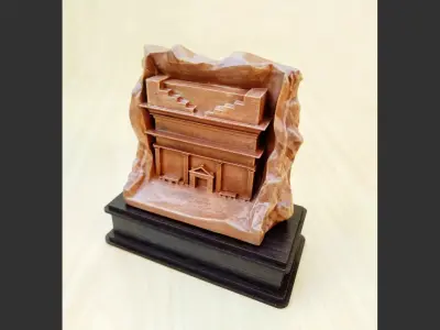 Al Fareed Palace Madain Saleh - Saudi Arabia 3D print model