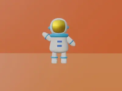 astronaut 3D model buy