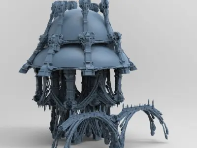 Ancient Crete Arena Dome  3D model