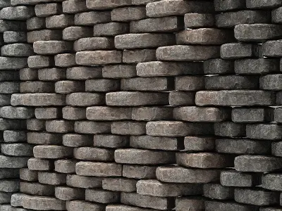 Stone collection decorative 3D model