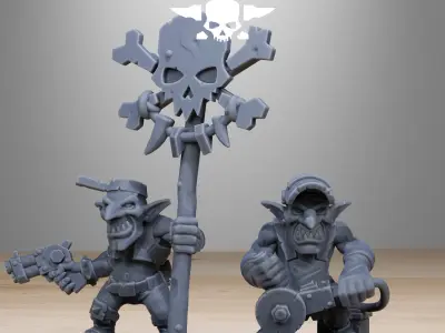 Gobs Infantry Reborn 3D print model