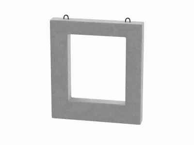 Concrete Facade 3D model