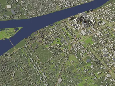 Detroit USA - city and urban