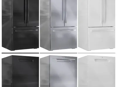 GE Appliance Collection Set 02 3D model