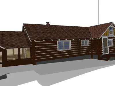 Creative Design-Holiday Cabin-069 3D model