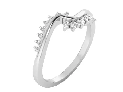 Women Ring Render 3dm STL MTL SLC JCD OBJ FBX Details 3D print model 87