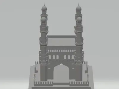 CHAR MINAR  3D print model