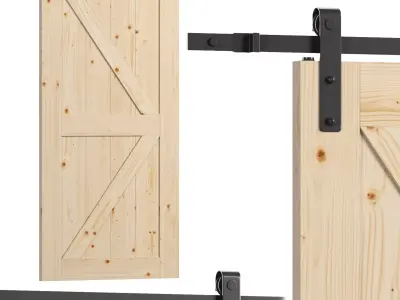 Merry Products Barn Door 3D model