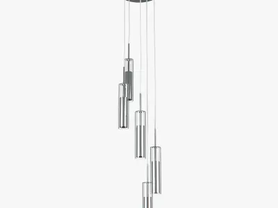 75606x Cilino Lightstar Hanging Chandelier 3D model