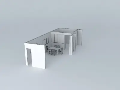 Living room interior Free 3D model shop