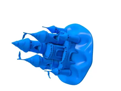 sand castle - sand castle stl -  castle -  castle stl 3D print model
