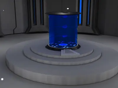 Sci Fi Room 3D model