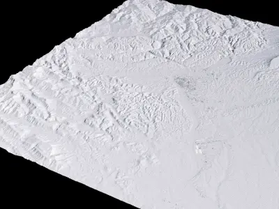 Xiaoxita China City Landscape 3D Model 3D model