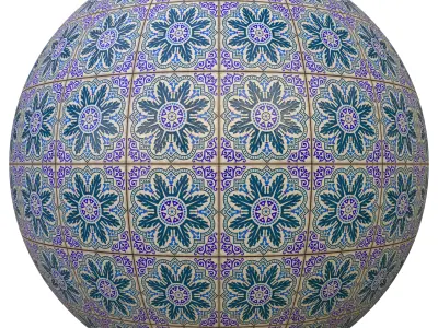 tile patterned 125-seamless-4k-pbr Texture
