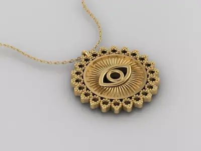  Pendant P148 3D Print Model 3D print model