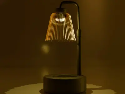 Realistic and Ready-to-Use 3D Lamp Model Low-poly 3D model