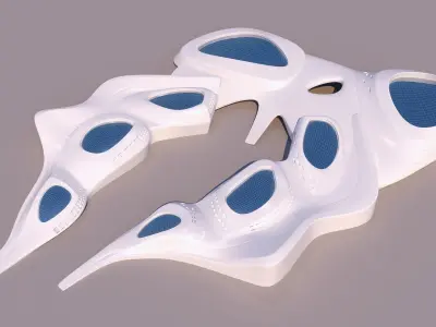 0105 - Organic Building 3D model