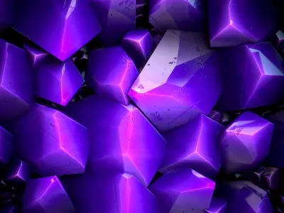 Crystal Amethyst - VOL 09 - Maps - SBsar Texture