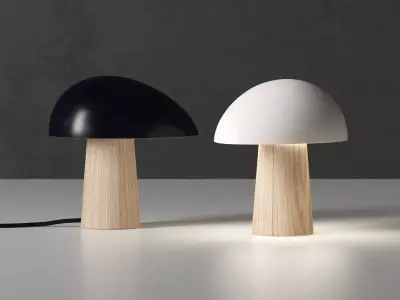 Night Owl Table Lamp 3D model