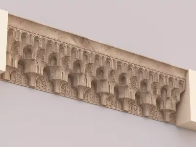 Muqarnas Architectural Set - Vol 1 - 2 models 3D model