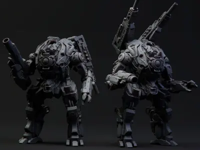 COBRA 21 MECH 3D print model