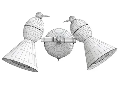 Arte Lamp Picchio Low-poly 3D model