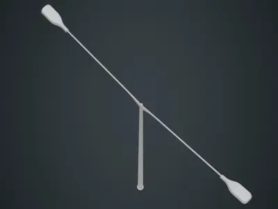 Street Light 8A Low-poly 3D model