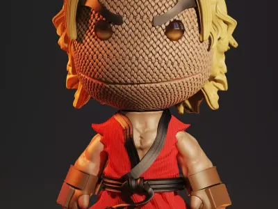 Ken - Street Figther  3D print model